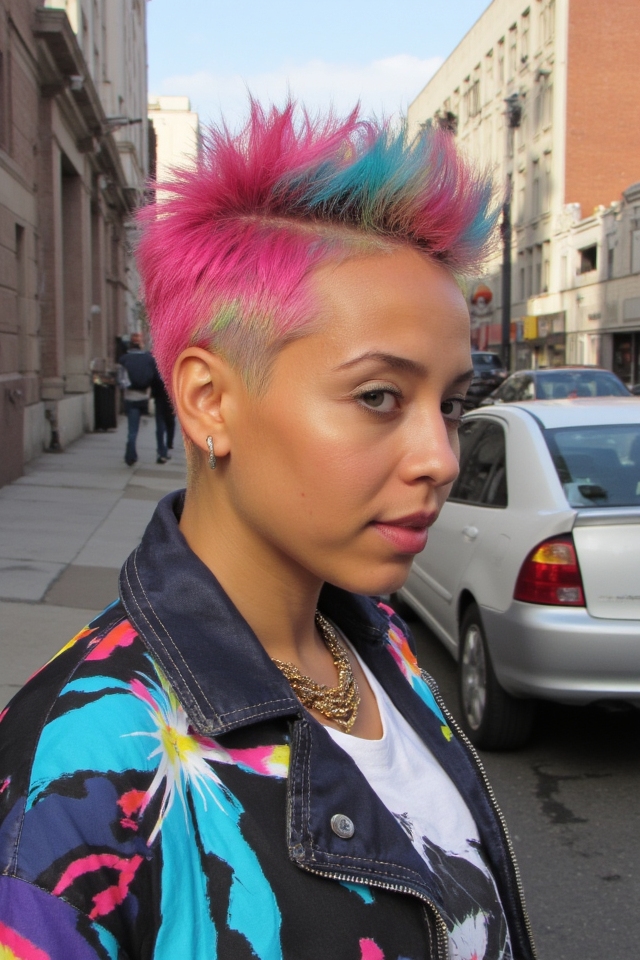 24+ Spiky Pixie Cuts for a Bold, Yet Super Cute Look in 2025 22 vibrant spiky pixie style