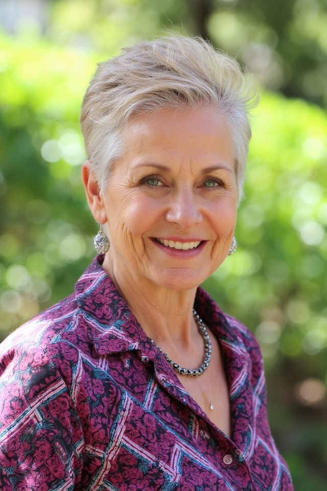 27+ Short Spiky Haircuts for Women Over 60 With Sass in 2025 50 volume and texture techniques