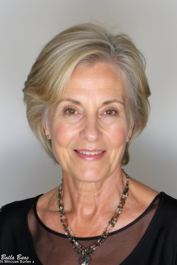 30+ Volumizing Short Hairstyles for Women Over 70 With Fine Hair in 2025 45 volume enhancing side part hairstyle