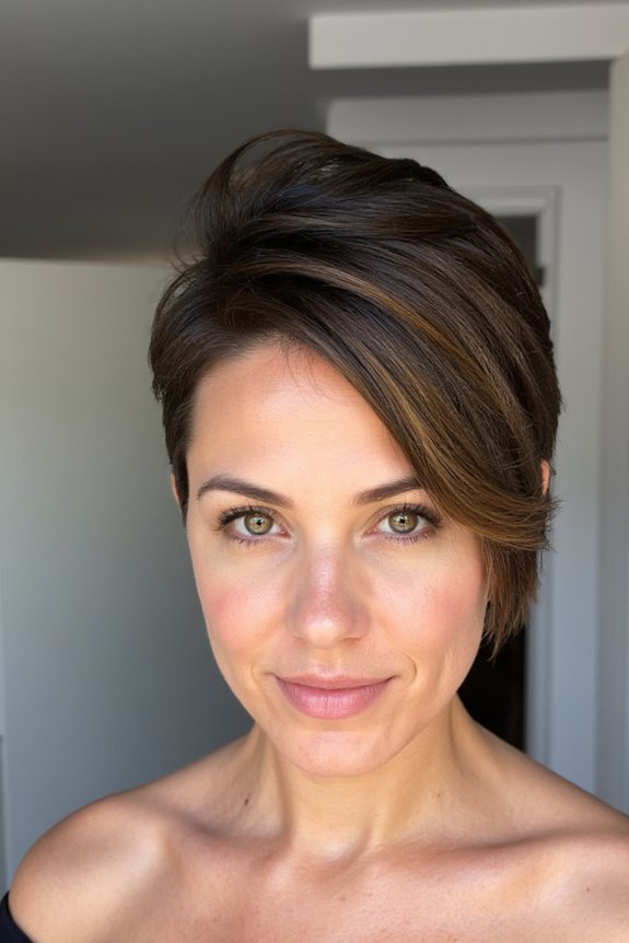 35+ Asymmetrical Pixie Cut Ideas That Make a Statement for 2025 81 voluminous asymmetrical pixie style