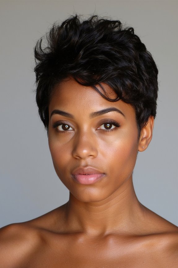 34+ Edgy Pixie Cuts for Women of All Ages and Hair Textures in 2025 95 voluminous curly pixie hairstyle
