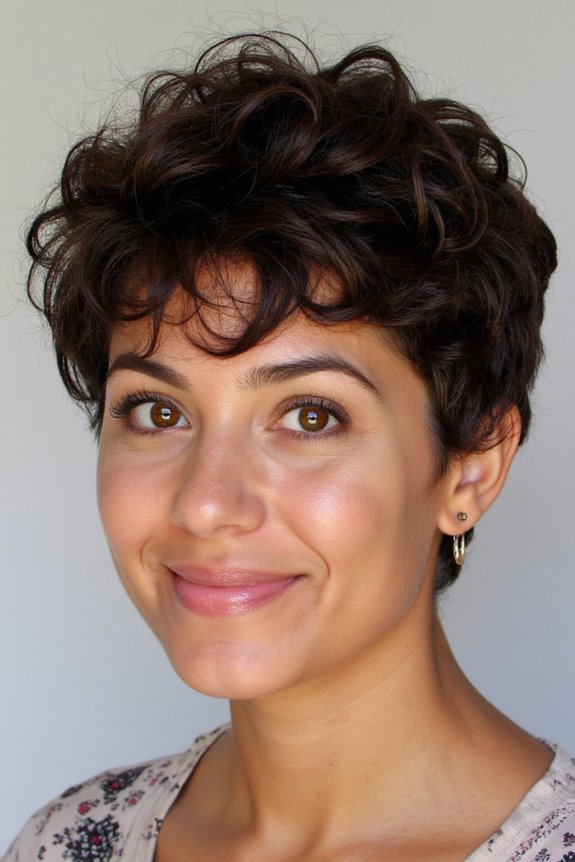 35+ Cutest Curly Pixie Cut Ideas & How to Choose A Flattering One 14 voluminous curly pixie products