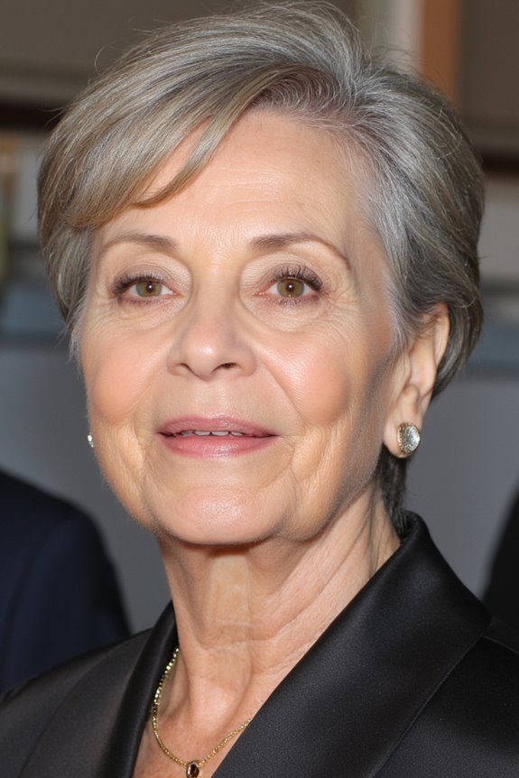 28+ Long Pixie Cuts for Older Women to Look & Feel Modern in 2025 95 voluminous deep side part pixie