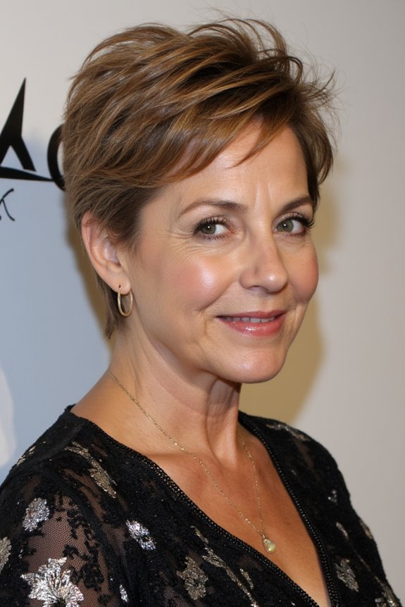 15+ Stylish Pixie Shag Haircuts for Women Over 40 to Try in 2025 13 voluminous feathered pixie shag