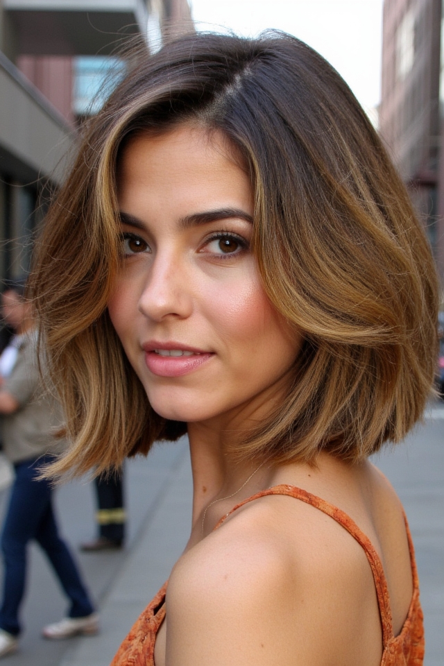 33+ Jaw-Length Bob Haircuts to See If You Want a Chic Crop in 2025 70 voluminous jaw length bob hairstyle