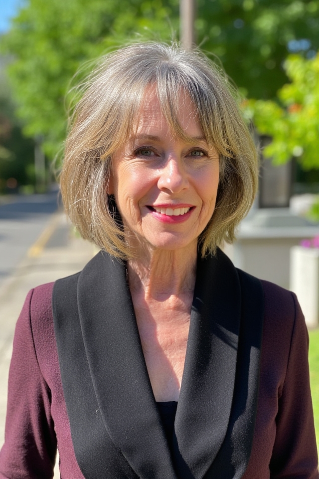 36+ Incredible Short "Choppy" Haircuts for Women Over 60 in 2025 6 voluminous layered bob haircut