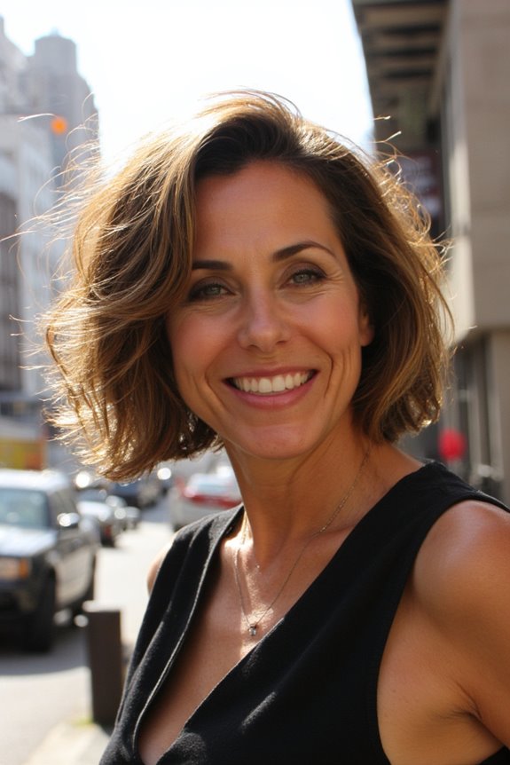 46+ Sexiest Short Hairstyles for Women Over 40 in 2025 45 voluminous layered bob hairstyle
