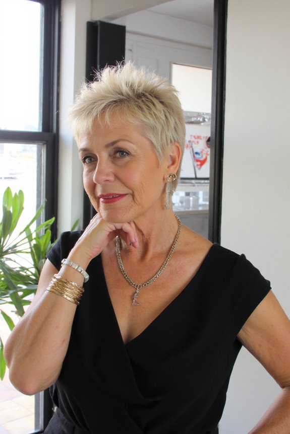 44+ Stylish & Fuss-Free Short Hairstyles for Women Over 50 in 2025 39 voluminous pixie hairstyle tips