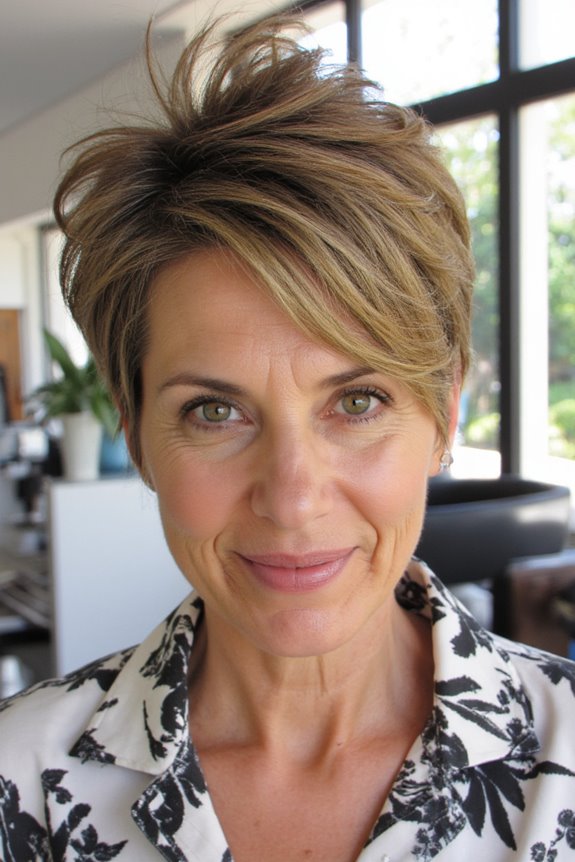 15+ Youthful Pixie Shag Haircuts for Women Over 50 in 2500 7 voluminous pixie shag hairstyle