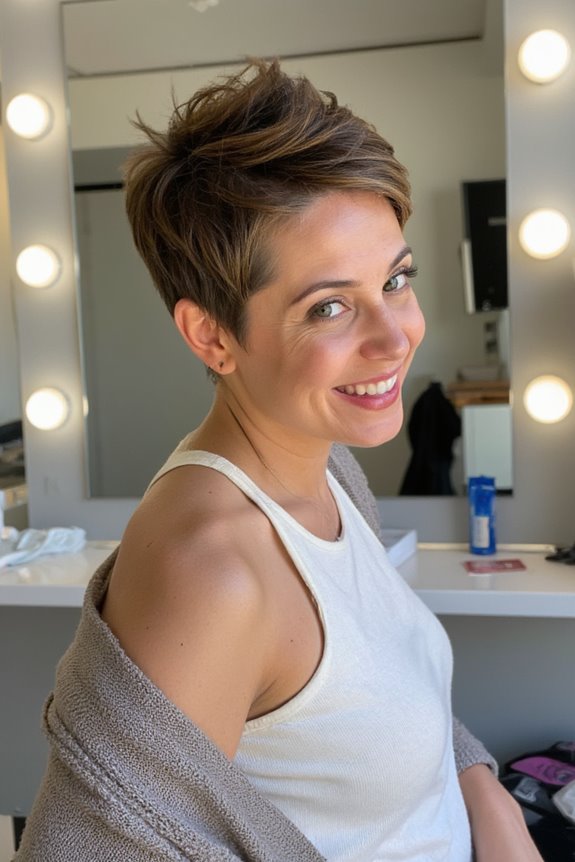 50+ Short Hairstyles for Thin, Fine Hair to Appear Thick & Full in 2025 54 voluminous pixie textured hairstyle