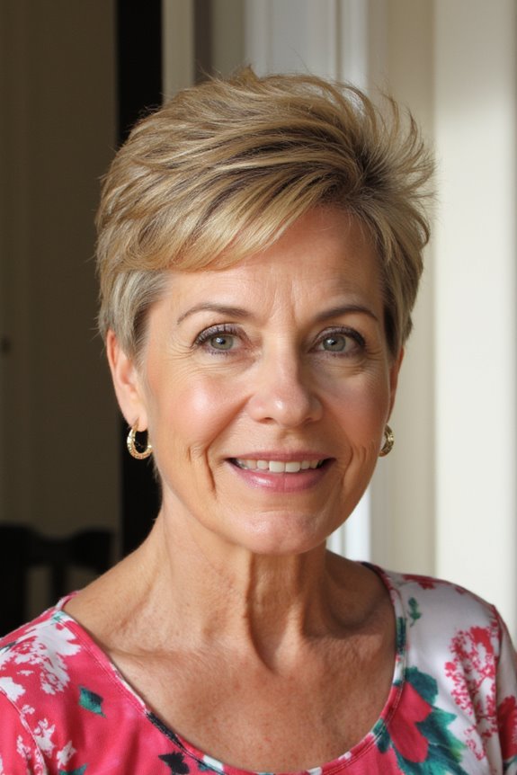 43+ Trendiest Pixie Haircuts for Women Over 50 in 2025 18 voluminous pixie with lift