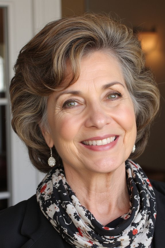 20+ Fabulous Short Shaggy Haircuts for Women Over 70 in 2025 34 voluminous shag with curls