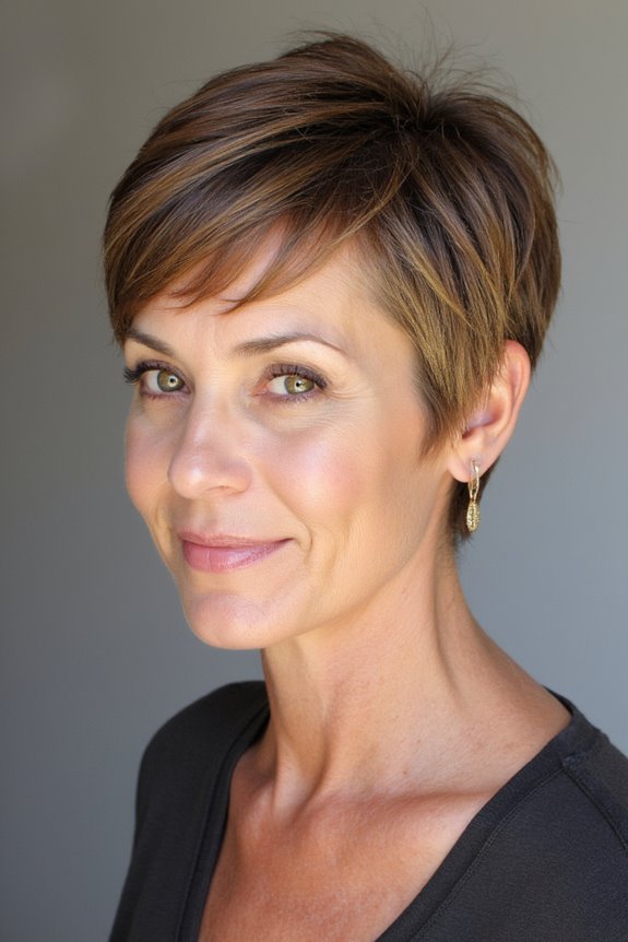 15+ Stylish Short Shaggy Haircuts for Women Over 40 in 2025 35 voluminous shag with lift