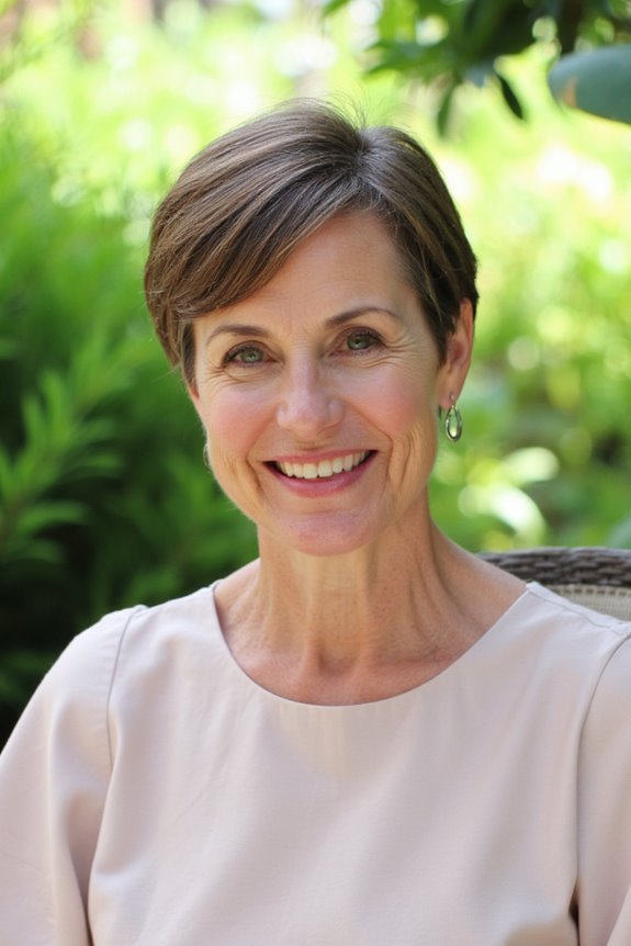 33+ Volumizing Pixie Cuts for Women Over 50 With Fine & Thin Hair in 2025 34 voluminous side part pixie hairstyle