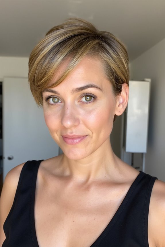 25+ Greatest Long Pixie Cuts for Thin Hair to Look Voluminous in 2025 68 voluminous side parted pixie