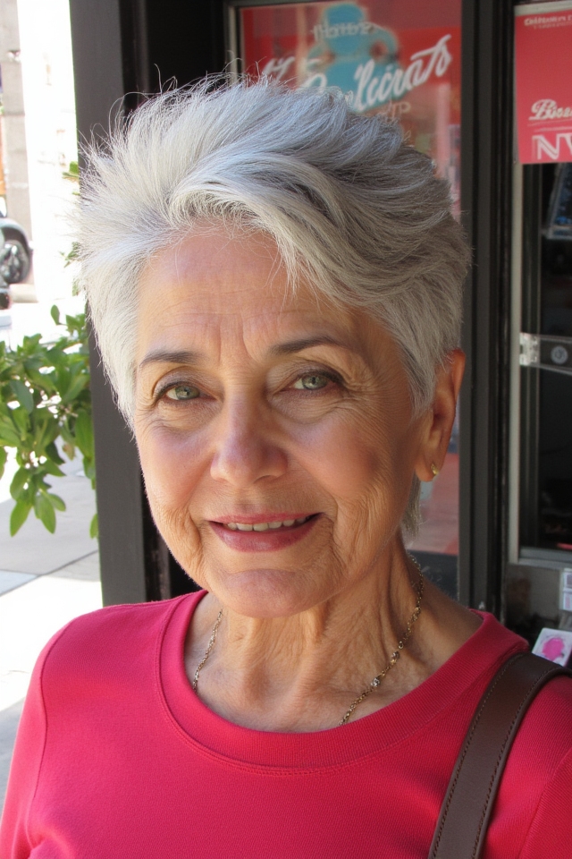 50+ Fabulous Short Haircuts Women Over 60 Are Getting in 2025 72 voluminous side swept hairstyle