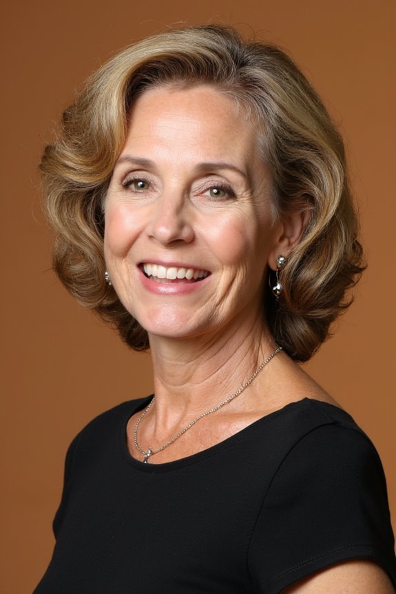 40+ Stunning Chin-Length Hairstyles Every Woman Over 60 Should Try in 2025 17 voluminous soft curls hairstyle