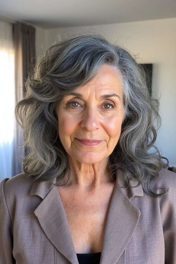 31+ Stylish Short, Curly Hairstyles for Older Women in 2025 10 voluminous textured curly layers