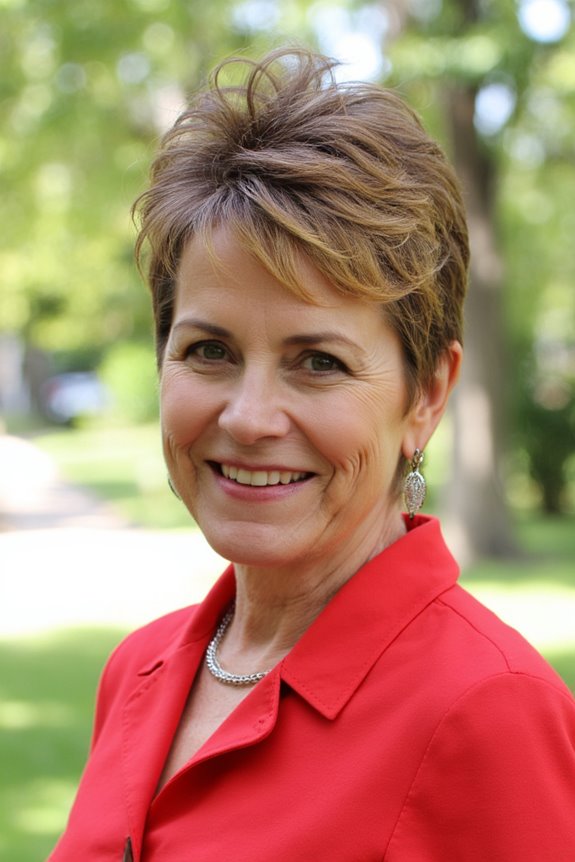 46+ Sexiest Short Hairstyles for Women Over 40 in 2025 120 voluminous textured pixie hairstyle