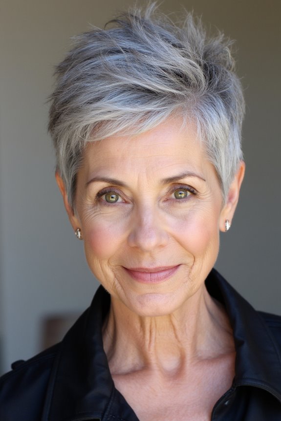 26+ Modern Pixie Shag Haircuts for Stylish Older Women in 2025 9 voluminous textured pixie shag