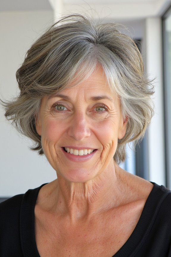 25+ Incredible "Short" Shag Haircuts for Older Women in 2025 70 voluminous tousled short shag