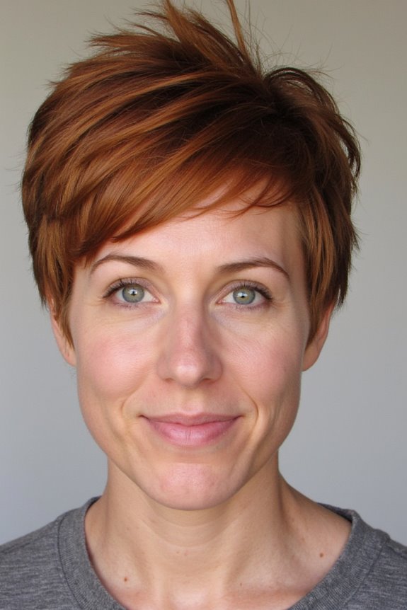 Shaggy Pixie Mullets Are Hot Right Now - Here Are 29+ Great Examples in 2025 65 warm auburn shaggy mullet