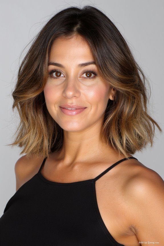 21+ Flattering Short Haircut Ideas for Full Faces to Look Thinner in 2025 12 wavy bob enhances facial structure