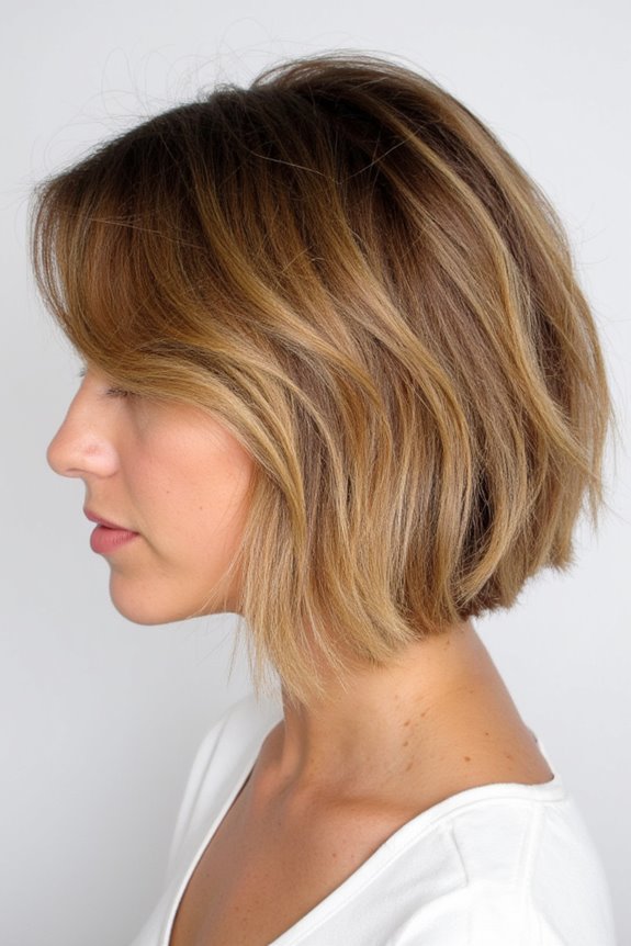 30+ Short Wavy Bob Haircuts Trending Right Now in 2025 96 wavy bob with caramel balayage
