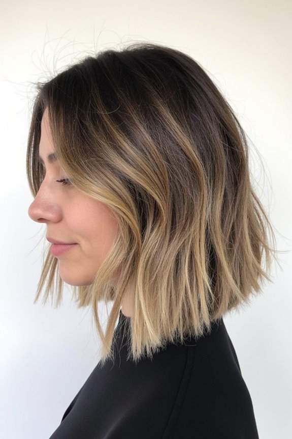 30+ Short Wavy Bob Haircuts Trending Right Now in 2025 58 wavy bob with dark roots