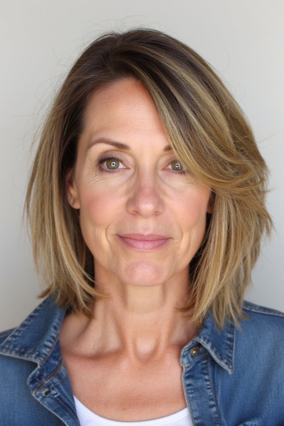 44+ Stylish & Fuss-Free Short Hairstyles for Women Over 50 in 2025 68 wavy bob with highlights