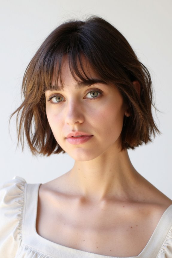 37+ Best Ways to Wear Curtain Bangs With Short Hair in 2025 10 wavy curtain bangs style