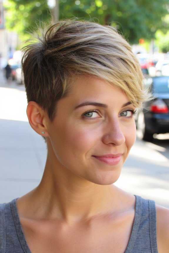 25+ Undercut Pixie Bob Haircuts To Consider for a Short & Easy Cut to Style in 2025 15 wavy undercut pixie bob
