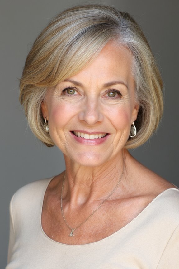 28+ Stylish Wedge Haircuts for Women Over 60 in 2025 38 wedge cut with light waves