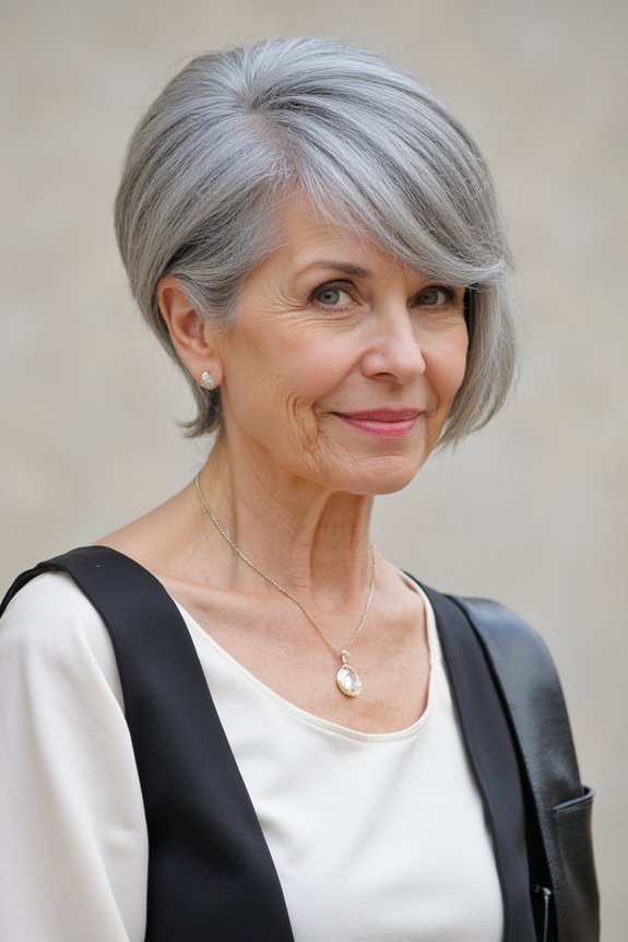 28+ Stylish Wedge Haircuts for Women Over 60 in 2025 78 wedge cut with volume