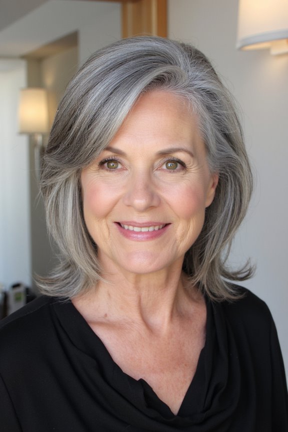28+ Stylish Wedge Haircuts for Women Over 60 in 2025 43 wedge haircut with lowlights