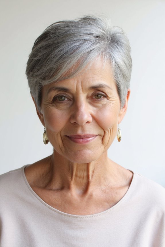 28+ Long Pixie Cuts for Older Women to Look & Feel Modern in 2025 50 wispy bangs enhance long pixie