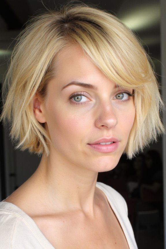 49+ Short Blonde Hair Ideas We Can't Stop Staring At 2025 138 wispy bangs for blonde hair