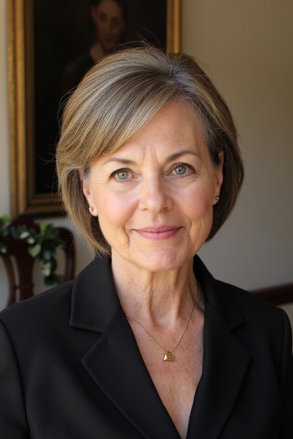 25+ Ladies Over 60 With a Round Face Show How to Rock Short Haircuts in 2025 52 wispy bangs for youthful elegance