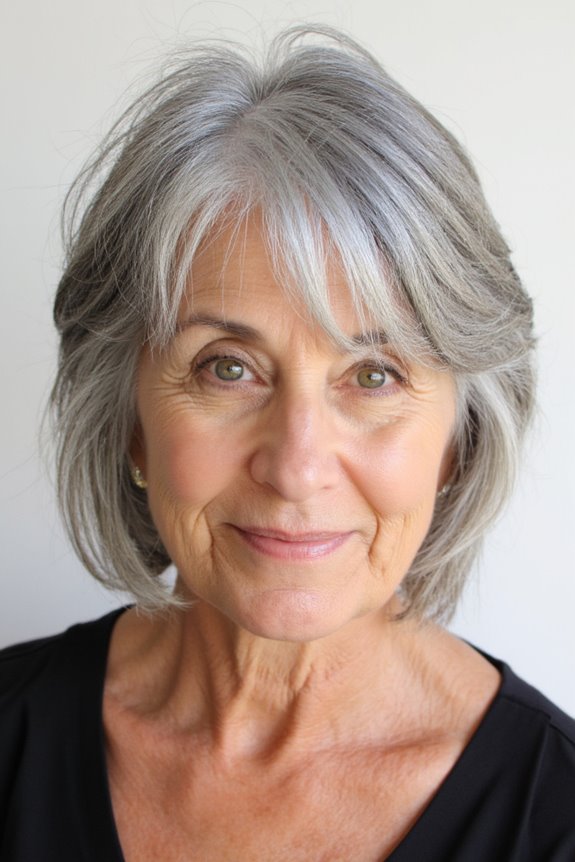 25+ Incredible "Short" Shag Haircuts for Older Women in 2025 13 wispy bangs shag layers