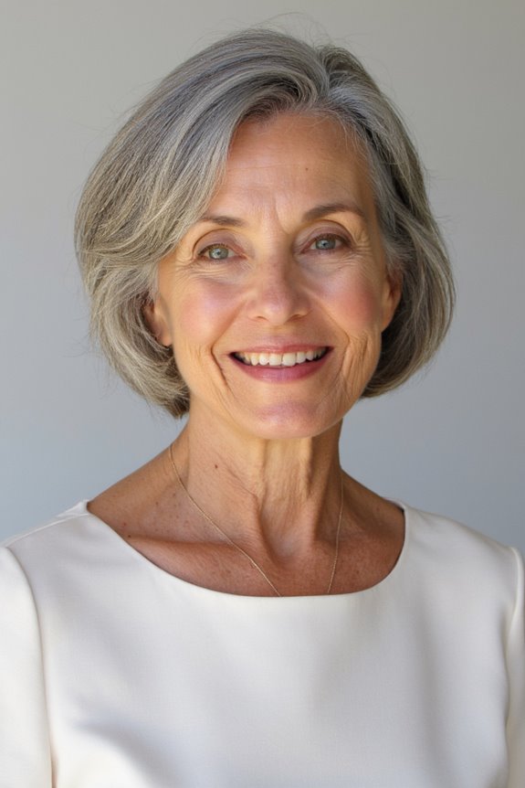 22+ No-Fuss, Yet Stylish Short Bob Haircuts for Women Over 70 in 2025 57 wispy ends bob hairstyle