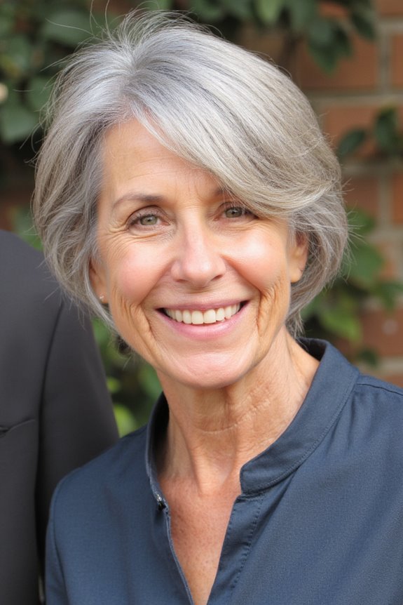 49+ Best Short Hairstyles for Women Over 50 With Fine Hair in 2025 65 wispy layered short hairstyle